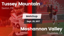Matchup: Tussey Mountain vs. Moshannon Valley  2017