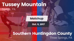 Matchup: Tussey Mountain vs. Southern Huntingdon County  2017