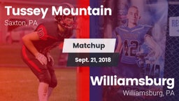 Matchup: Tussey Mountain vs. Williamsburg  2018