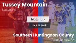 Matchup: Tussey Mountain vs. Southern Huntingdon County  2018