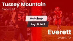 Matchup: Tussey Mountain vs. Everett  2019