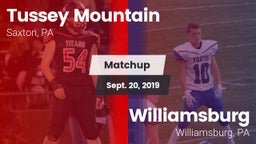 Matchup: Tussey Mountain vs. Williamsburg  2019