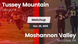 Matchup: Tussey Mountain vs. Moshannon Valley  2019