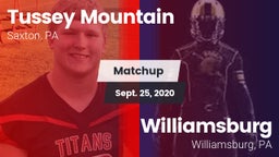 Matchup: Tussey Mountain vs. Williamsburg  2020