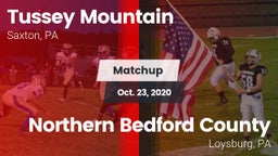 Matchup: Tussey Mountain vs. Northern Bedford County  2020
