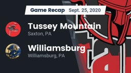 Recap: Tussey Mountain  vs. Williamsburg  2020