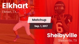 Matchup: Elkhart vs. Shelbyville  2017