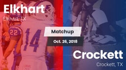Matchup: Elkhart vs. Crockett  2018