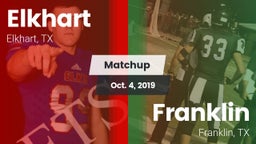 Matchup: Elkhart vs. Franklin  2019
