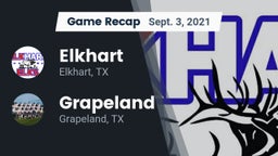 Recap: Elkhart  vs. Grapeland  2021
