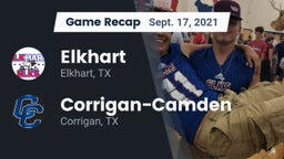 Recap: Elkhart  vs. Corrigan-Camden  2021