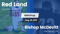 Matchup: Red Land vs. Bishop McDevitt  2017