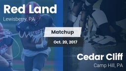 Matchup: Red Land vs. Cedar Cliff  2017