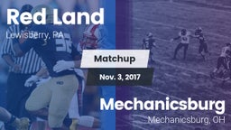 Matchup: Red Land vs. Mechanicsburg  2017