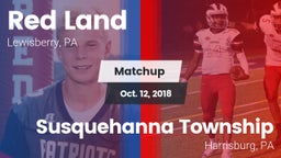 Matchup: Red Land vs. Susquehanna Township  2018