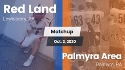 Matchup: Red Land vs. Palmyra Area  2020