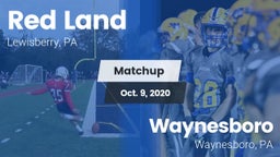Matchup: Red Land vs. Waynesboro  2020