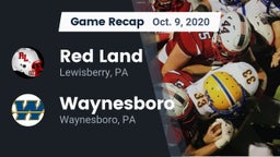 Recap: Red Land  vs. Waynesboro  2020