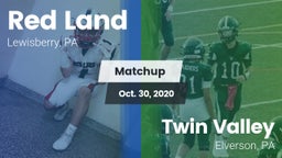 Matchup: Red Land vs. Twin Valley  2020