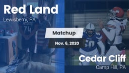Matchup: Red Land vs. Cedar Cliff  2020