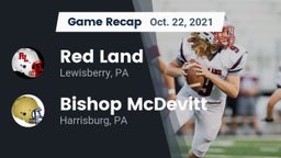 Recap: Red Land  vs. Bishop McDevitt  2021