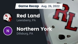 Recap: Red Land  vs. Northern York  2022