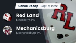 Recap: Red Land  vs. Mechanicsburg  2022