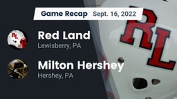 Recap: Red Land  vs. Milton Hershey  2022