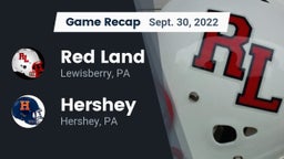 Recap: Red Land  vs. Hershey  2022