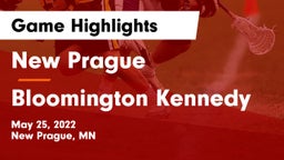 New Prague  vs Bloomington Kennedy  Game Highlights - May 25, 2022