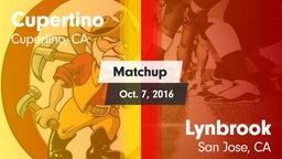 Matchup: Cupertino vs. Lynbrook  2016