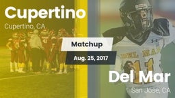 Matchup: Cupertino vs. Del Mar  2017