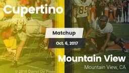 Matchup: Cupertino vs. Mountain View  2017