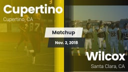 Matchup: Cupertino vs. Wilcox  2018