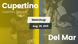 Matchup: Cupertino vs. Del Mar 2019