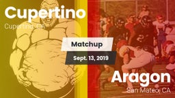 Matchup: Cupertino vs. Aragon  2019