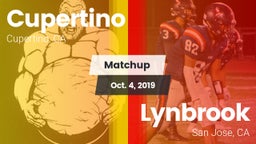 Matchup: Cupertino vs. Lynbrook  2019