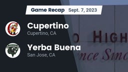 Recap: Cupertino  vs. Yerba Buena  2023