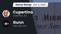 Recap: Cupertino  vs. Gunn  2023