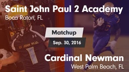 Matchup: Pope John Paul II vs. Cardinal Newman  2016