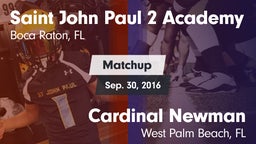 Matchup: Pope John Paul II vs. Cardinal Newman  2016