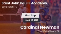 Matchup: Saint John Paul II vs. Cardinal Newman   2017
