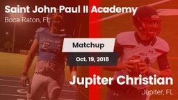 Matchup: Saint John Paul II vs. Jupiter Christian  2018