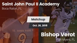 Matchup: Saint John Paul II vs. Bishop Verot  2018