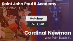 Matchup: Saint John Paul II vs. Cardinal Newman   2019