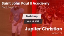 Matchup: Saint John Paul II vs. Jupiter Christian  2019