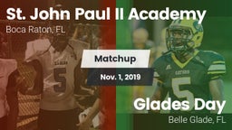 Matchup: Saint John Paul II vs. Glades Day  2019