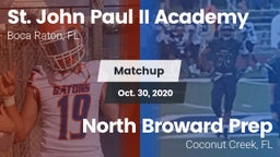Matchup: Saint John Paul II vs. North Broward Prep  2020
