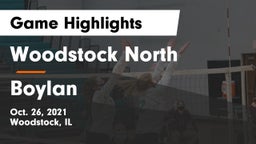 Woodstock North  vs Boylan Game Highlights - Oct. 26, 2021