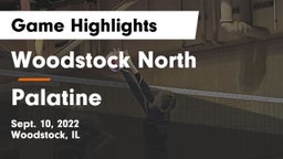 Woodstock North  vs Palatine  Game Highlights - Sept. 10, 2022